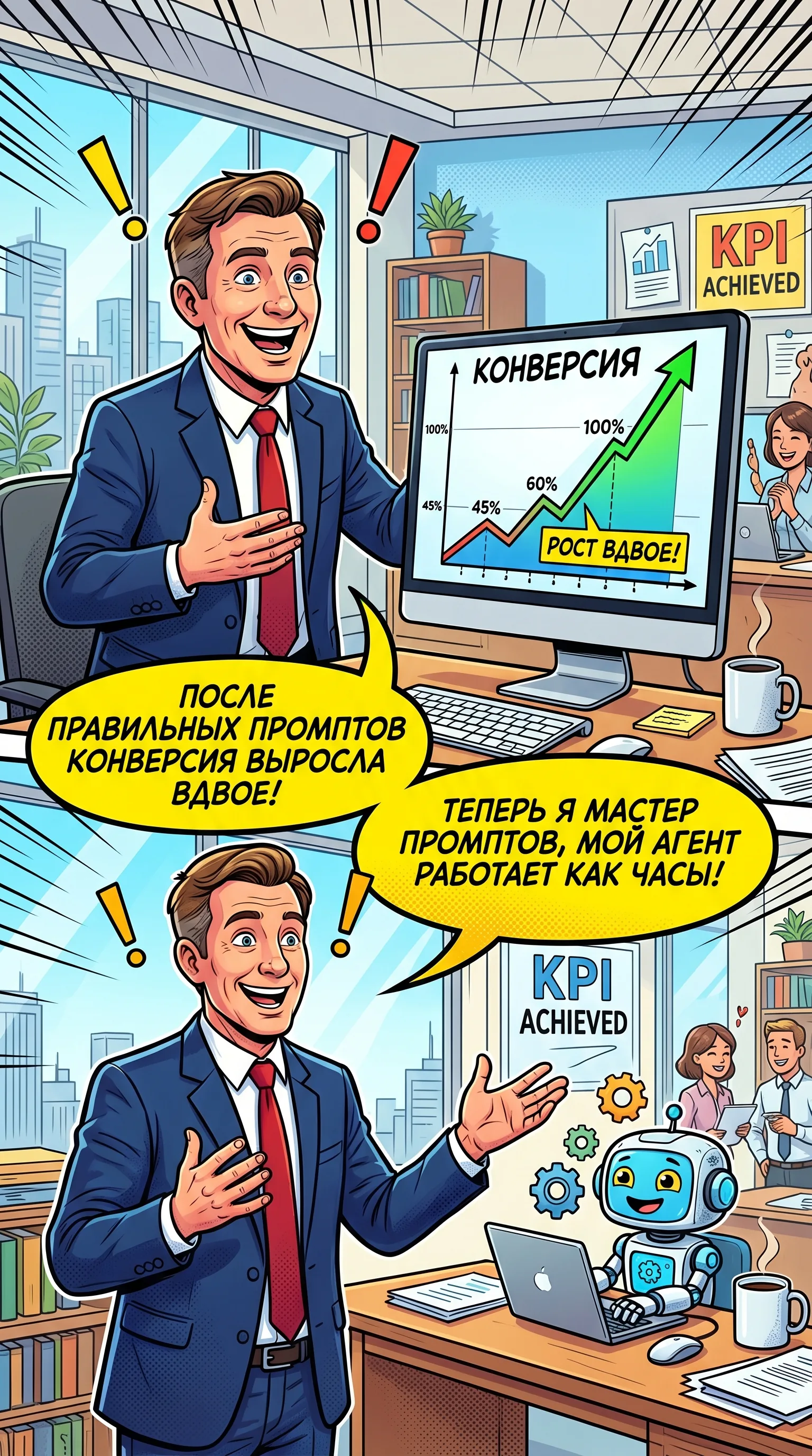 Комикс 5: мастер промптов